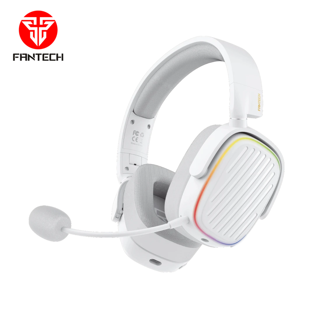 Fantech Harmony WHG02 Wireless & Bluetooth Headphone - Tri Mode Connection - White