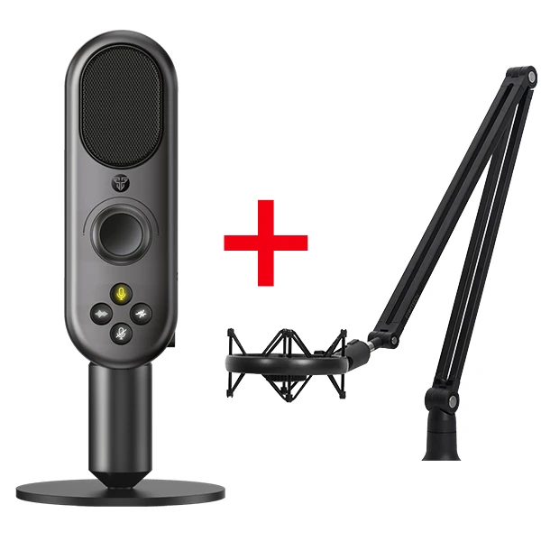 Fantech Leviosa Live MCX02 + AC902S حزمة حامل ميكروفون قابل للتعديل