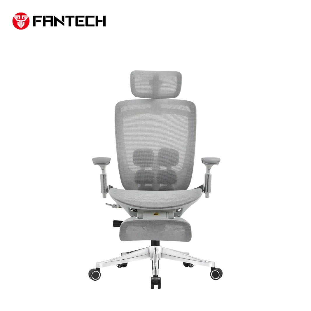 FANTECH OC2 ERGONOMIC OFFICE CHAIR - GREY