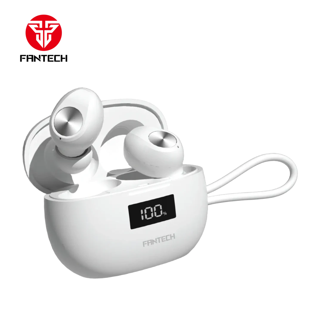 FANTECH WAVE 14 TW14 TRUE WIRELESS EARBUDS - WHITE