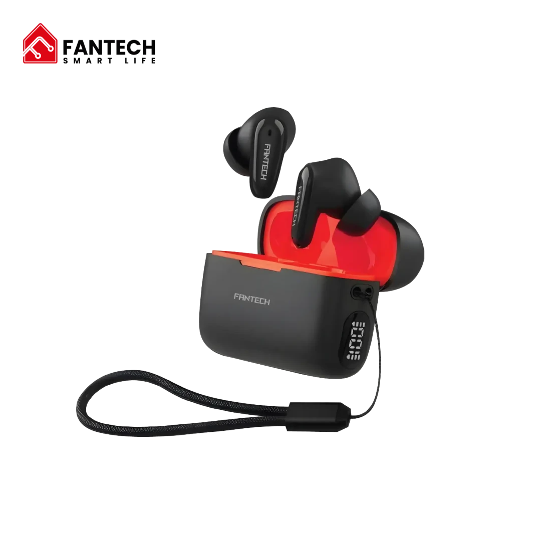 Tw13 FANTECH WAVE 13 TW13 TRUE WIRELESS EARBUDS - BLACK