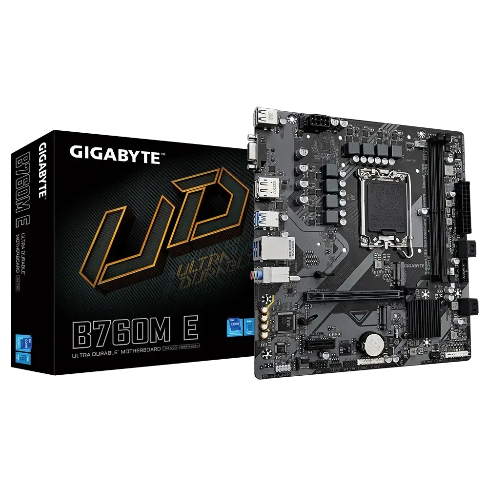 Gigabyte B760M E DDR5 اللوحة الأم
