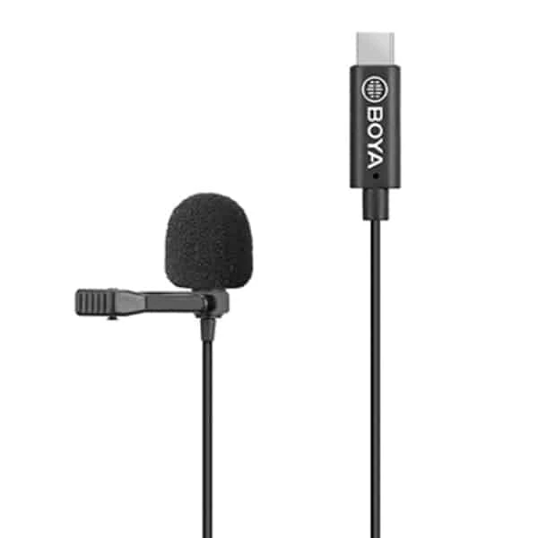 Boya BY-M3 Digital Lavalier Microphone Type-C أجهزة