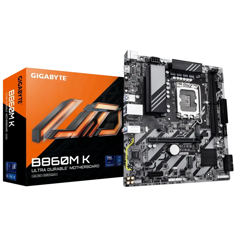 Gigabyte B860M K DDR5 MOMERBORD - لمعالج فائق