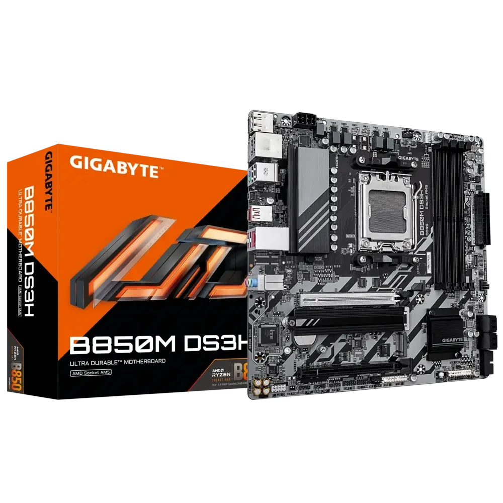 GIGABYTE B850M DS3H DDR5 MOTHERBOARD - For AMD