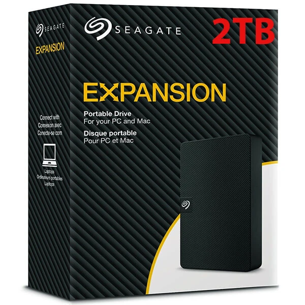 SEAGATE EXPANSION 2TB EXTERNAL HARD DRIVE