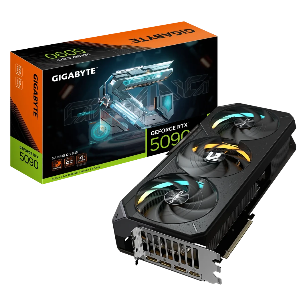 Gigabyte Geforce RTX 5090 Gaming OC 32GB GDDR7 بطاقة رسومات