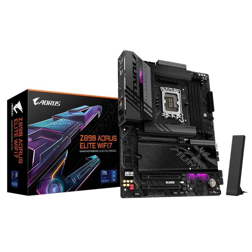 Gigabyte Z890 Aorus Elite wifi7 & Bluetooth DDR5 اللوحة الأم