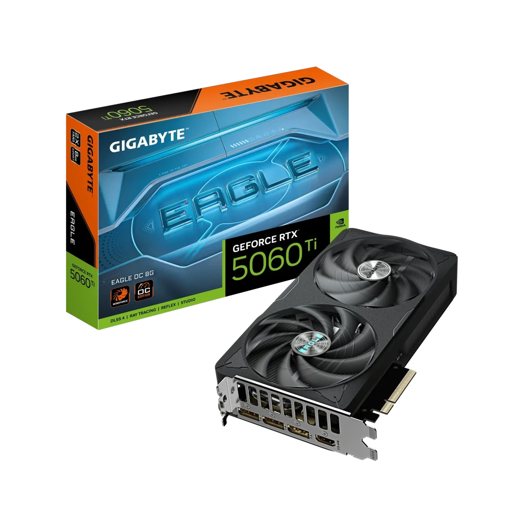 GIGABYTE GeForce RTX 5060 Ti EAGLE OC 8GB GDDR7 Graphics Card