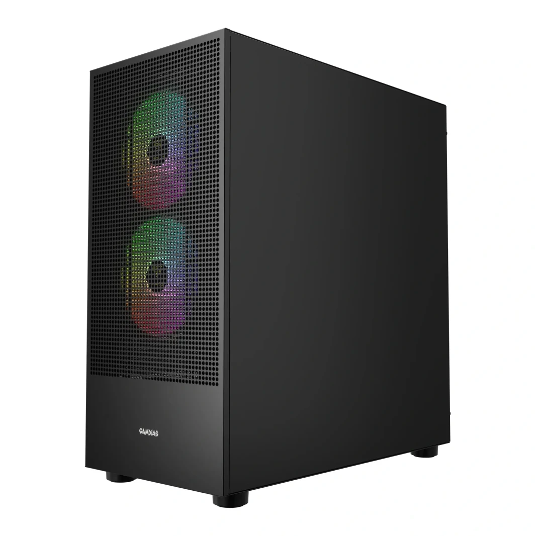 Gamdias Talos M3 Mesh Argb Mid Tower Gaming Case - Black