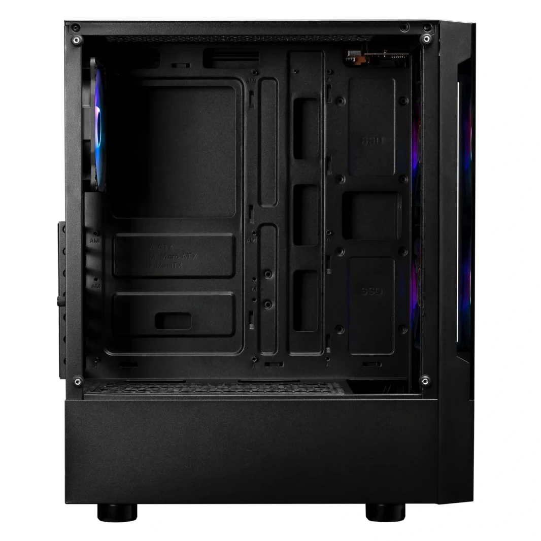 Gamdias Talos E3 Argb Mid Tower Gaming Case - Black