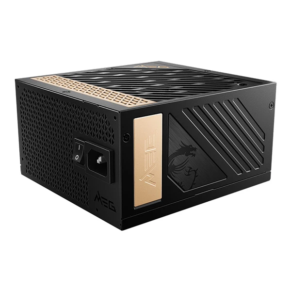MSI MEG AI1300P PCIE5 1300W 80 Plus Platinum Full Modular Power Supply