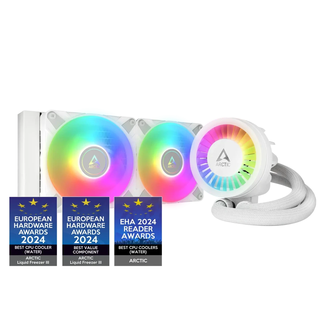 ARCTIC Liquid Freezer III 240 A-RGB All-in-One CPU LIQUID COOLER - WHITE