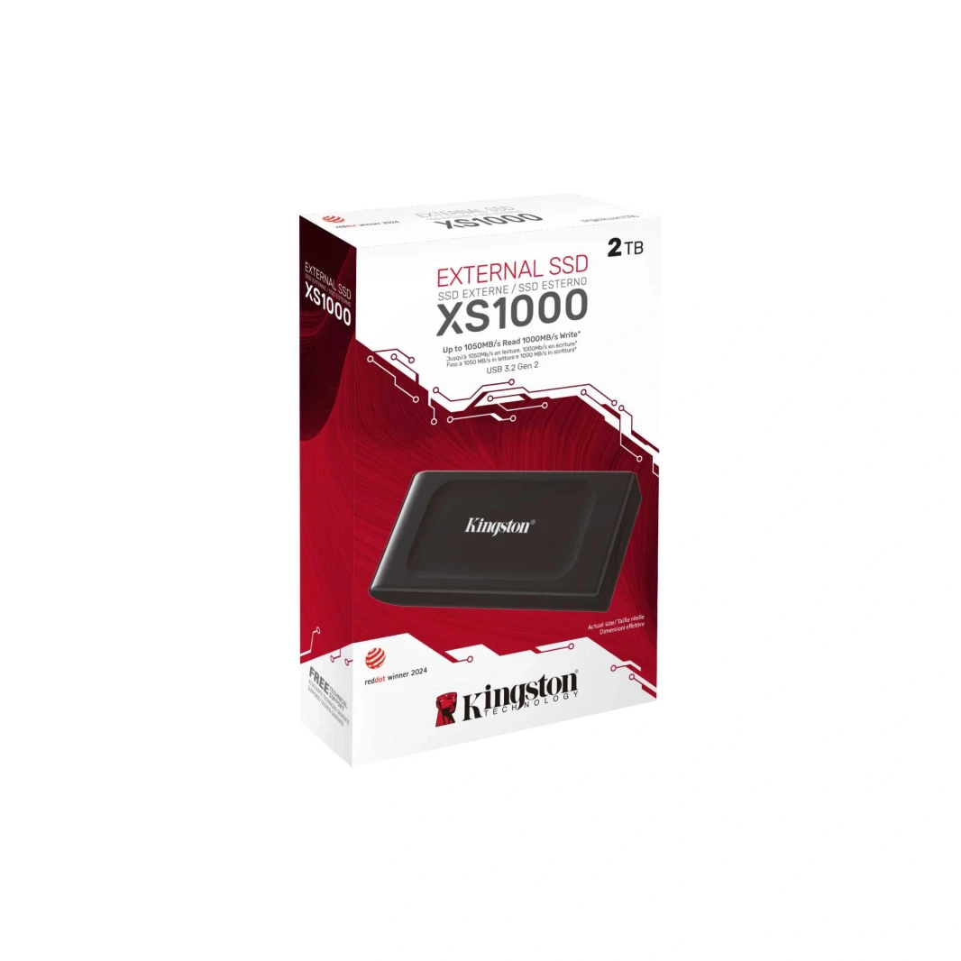 KINGSTON XS1000 2TB External Solid-State Drive SSD