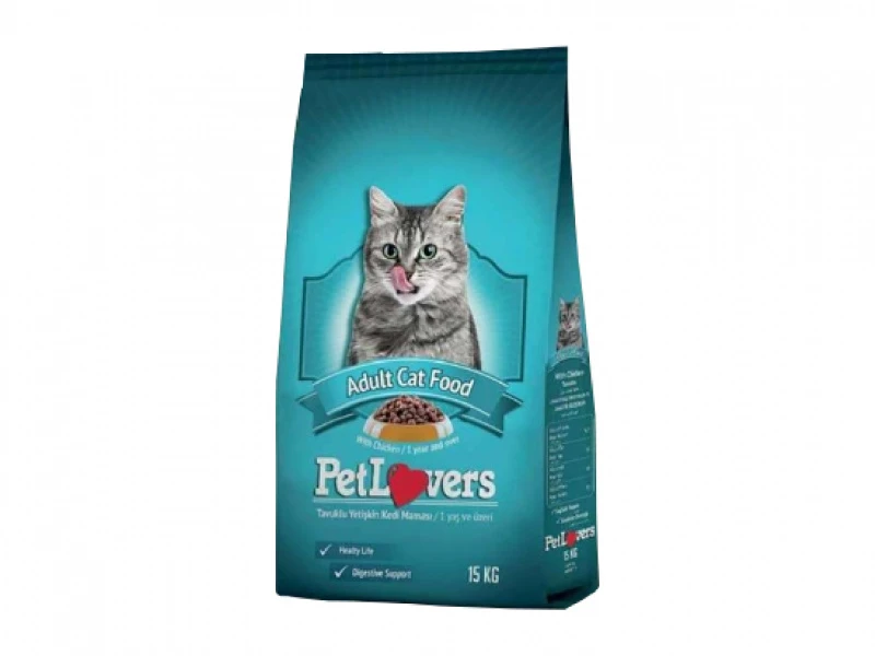 عشاق الحيوانات الأليفة Cat Food 15kg