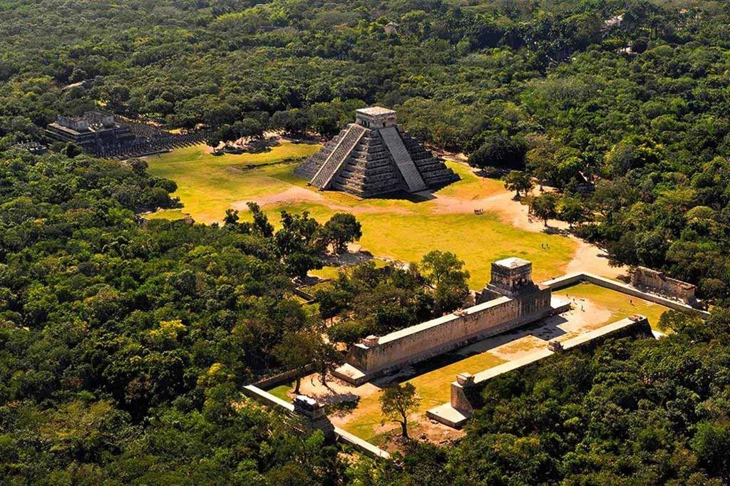 The city of Chichen Etza in Mexico