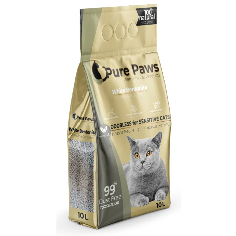 عرض رمل Paws Cat النقي 30 لتر