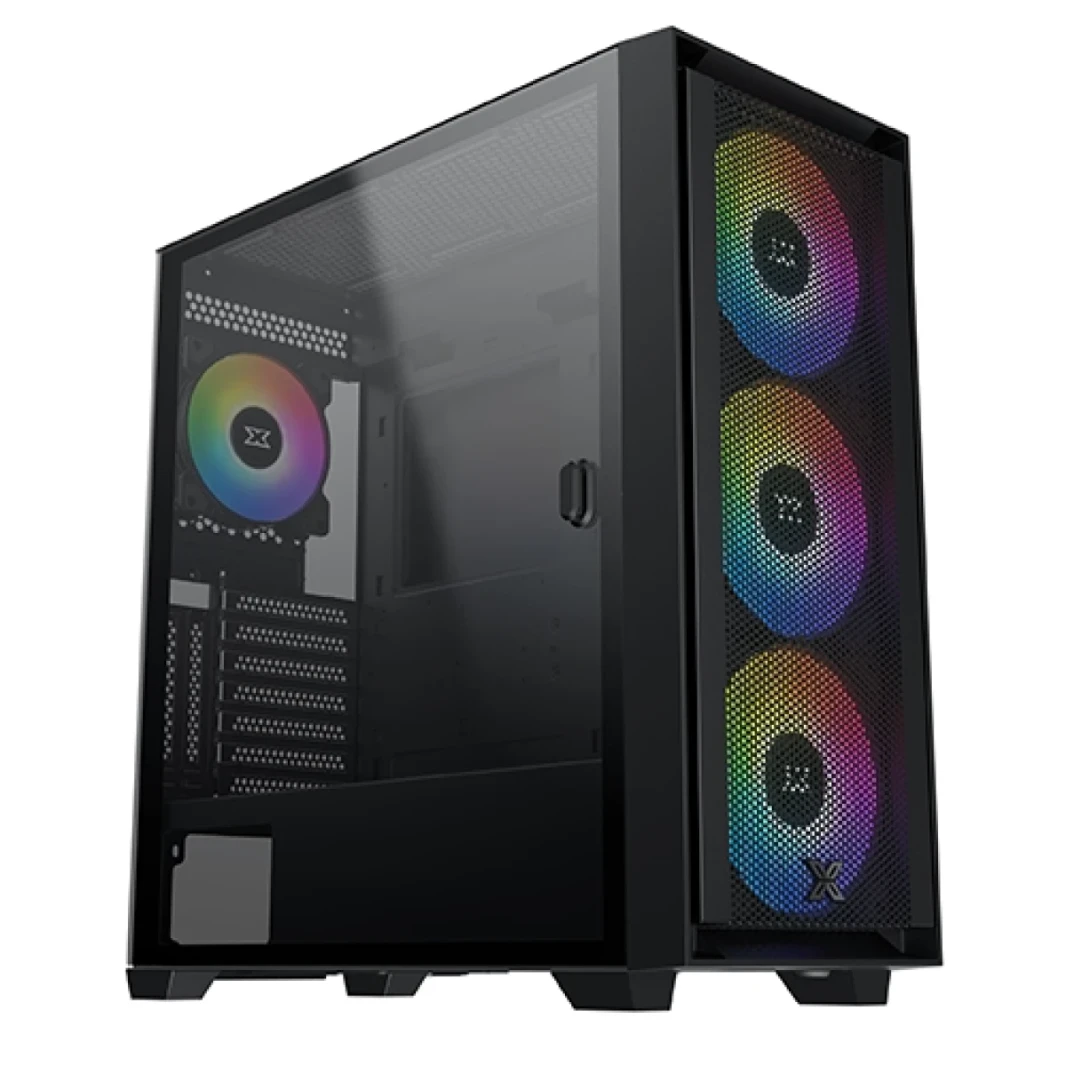 Xigmatek Anubis Pro 4FX Case (EATX ، U3X1+U2X2 ، مغناطيسي يسار