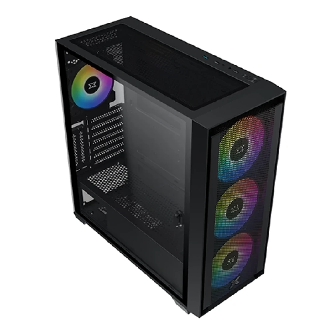 Xigmatek Anubis Pro 4FX Case (EATX ، U3X1+U2X2 ، مغناطيسي يسار