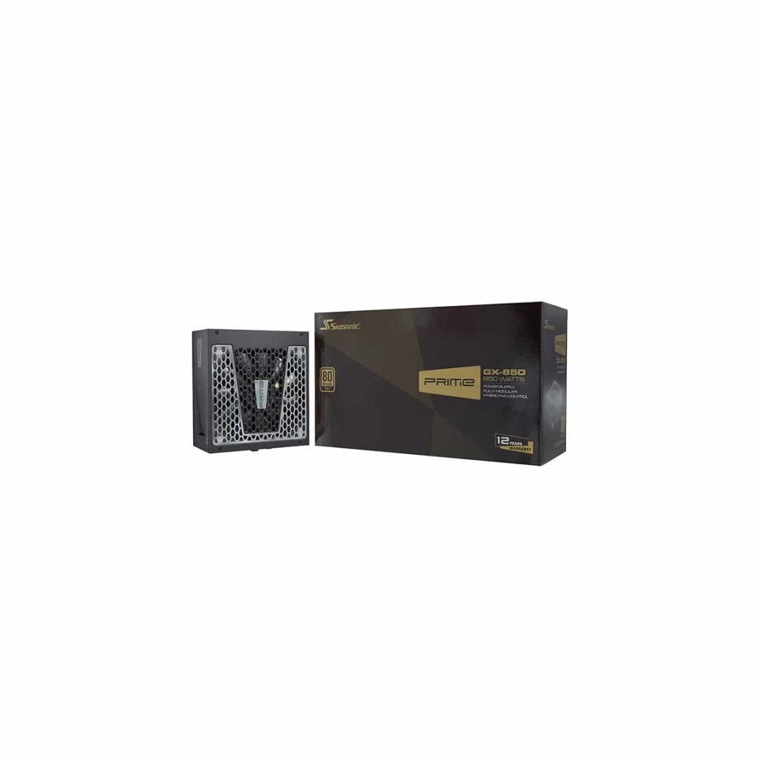 Prime GX-850 850W 80+ التحكم في المروحة الذهب الكاملة في وضع الصامت والتبريد بدون مروحة