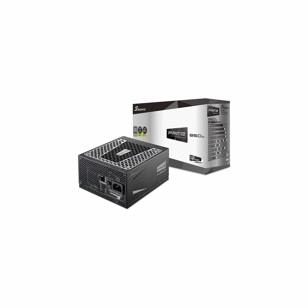 موسم Prime TX-850 850W 80+ Titanium التحكم الكامل المعيار في وضع الصامت والتبريد بدون مروحة
