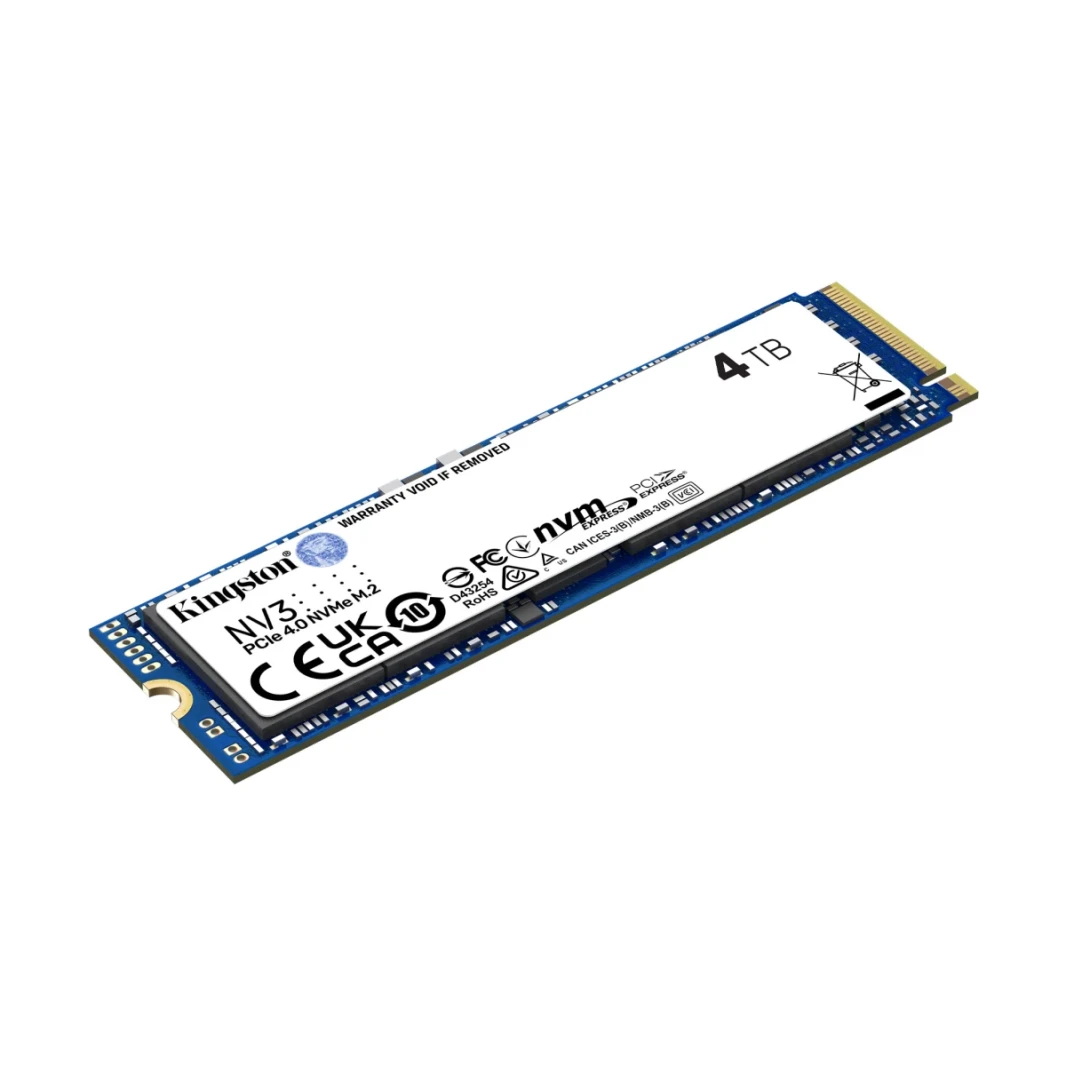 Kingston NV3 4TB PCIE 4.0 NVME SSD - M.2 2280