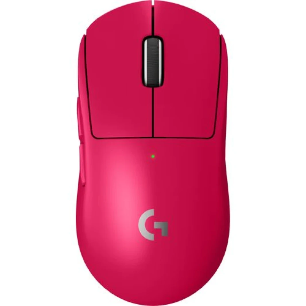 Logitech G PRO X SUPERLIGHT 2 LIGHTSPEED Wireless Gaming Mouse, Lightweight, LIGHTFORCE Hybrid - Magenta