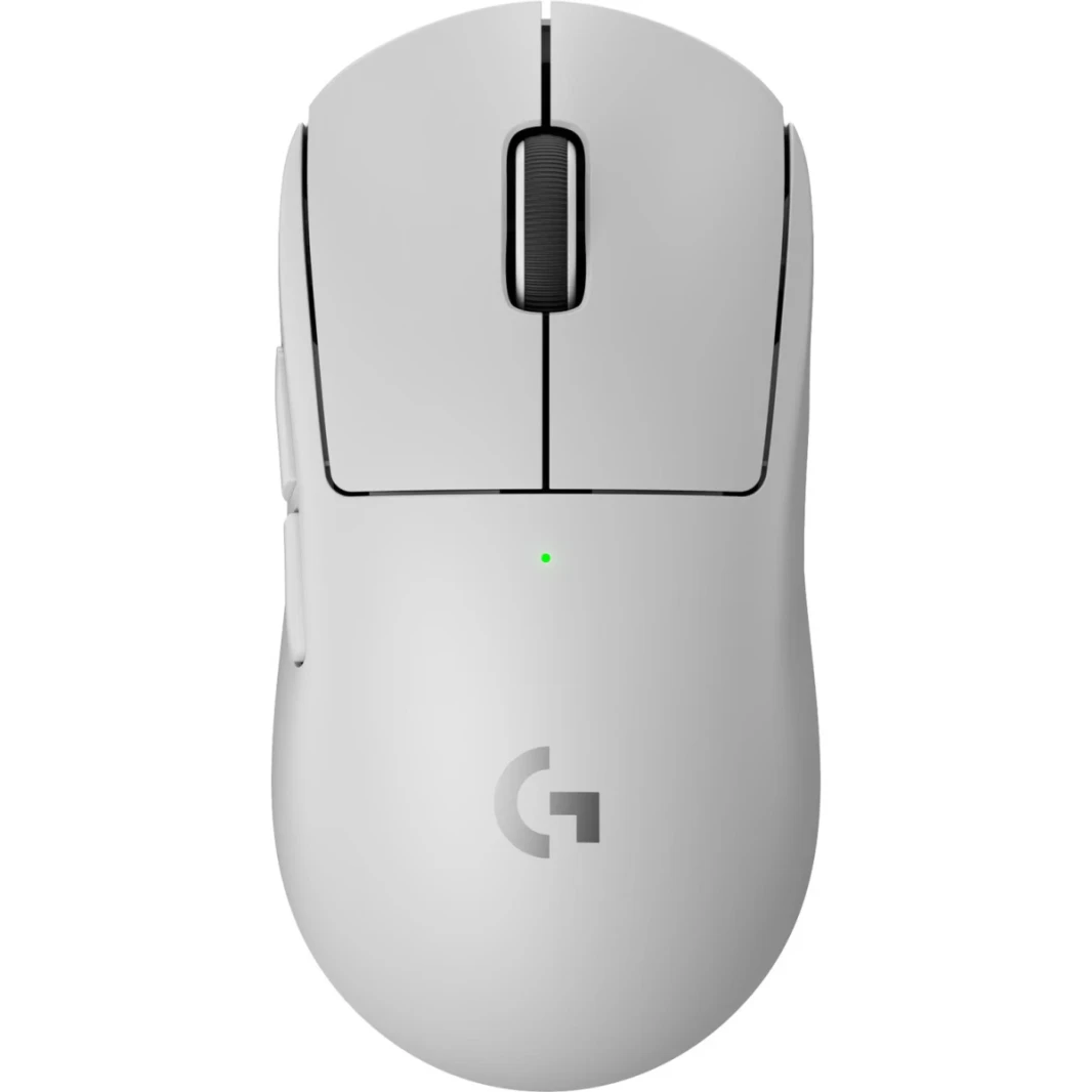 Logitech G PRO X SUPERLIGHT 2 LIGHTSPEED Wireless Gaming Mouse, Lightweight, LIGHTFORCE Hybrid- White