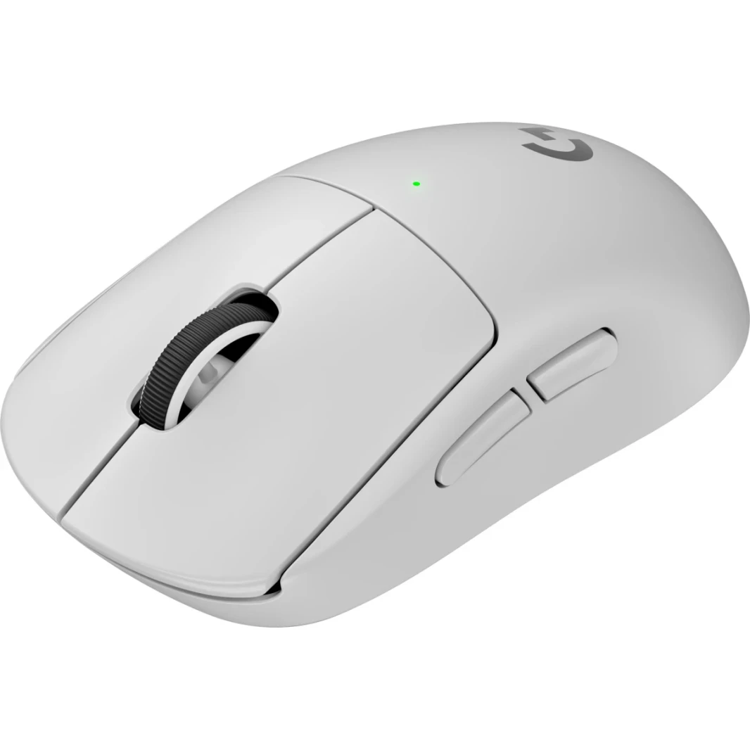 Logitech G PRO X SUPERLIGHT 2 LIGHTSPEED Wireless Gaming Mouse, Lightweight, LIGHTFORCE Hybrid- White