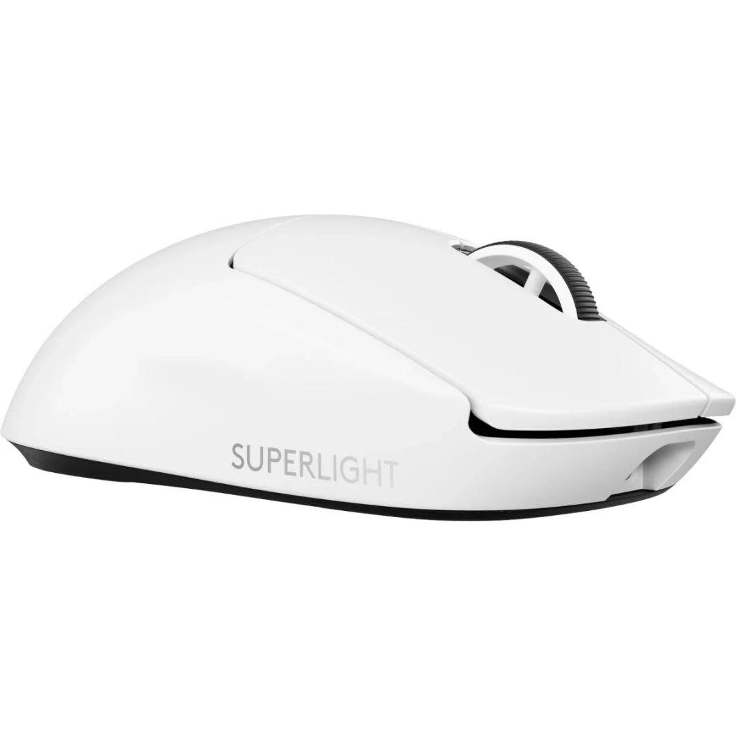 Logitech G PRO X SUPERLIGHT 2 LIGHTSPEED Wireless Gaming Mouse, Lightweight, LIGHTFORCE Hybrid- White