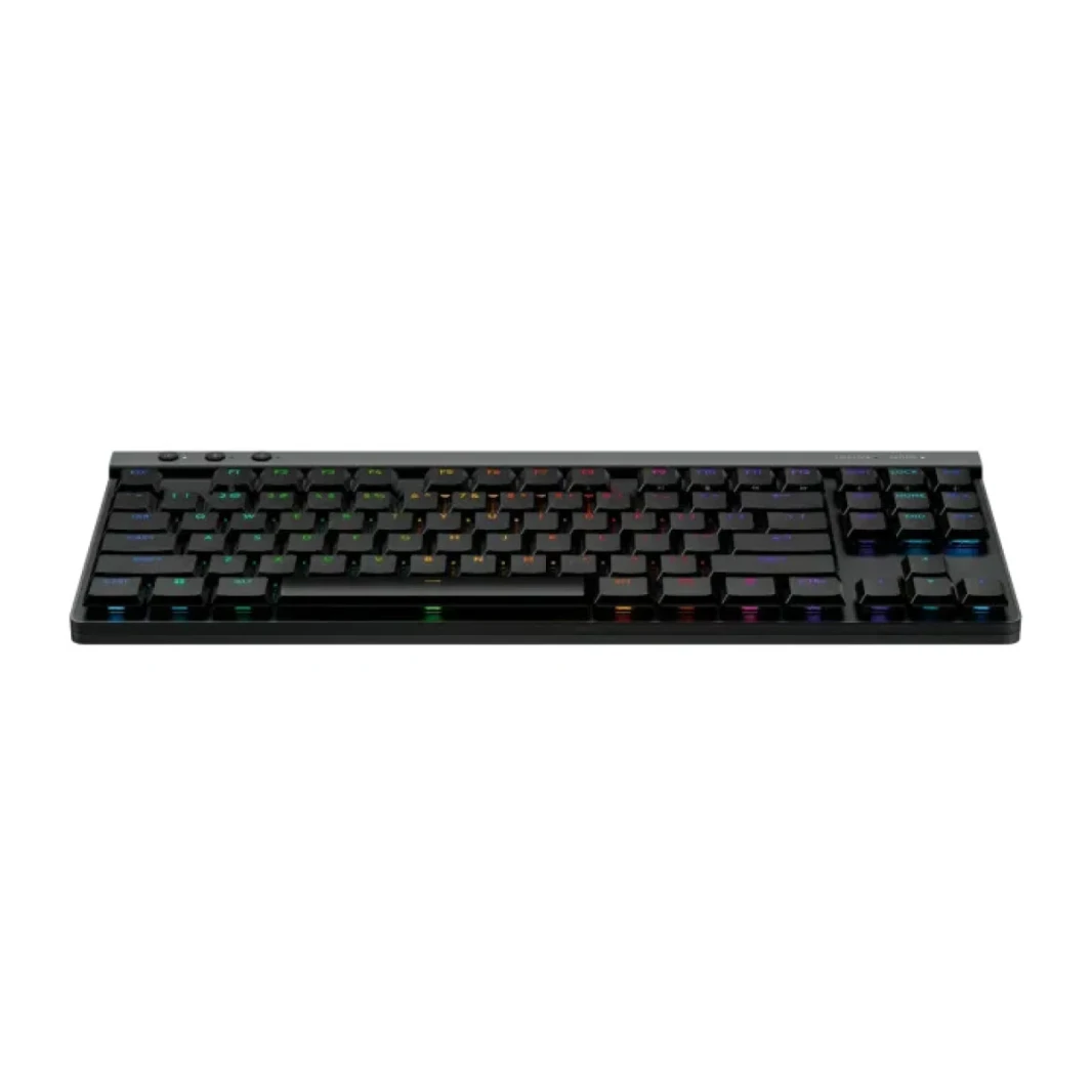 Logitech G G515 TKL, Wired Ultra-Slim Gaming Keyboard, Fully Customizable RGB, Double Layer PBT Keyboards, US International QWERTY Keyboard - Black