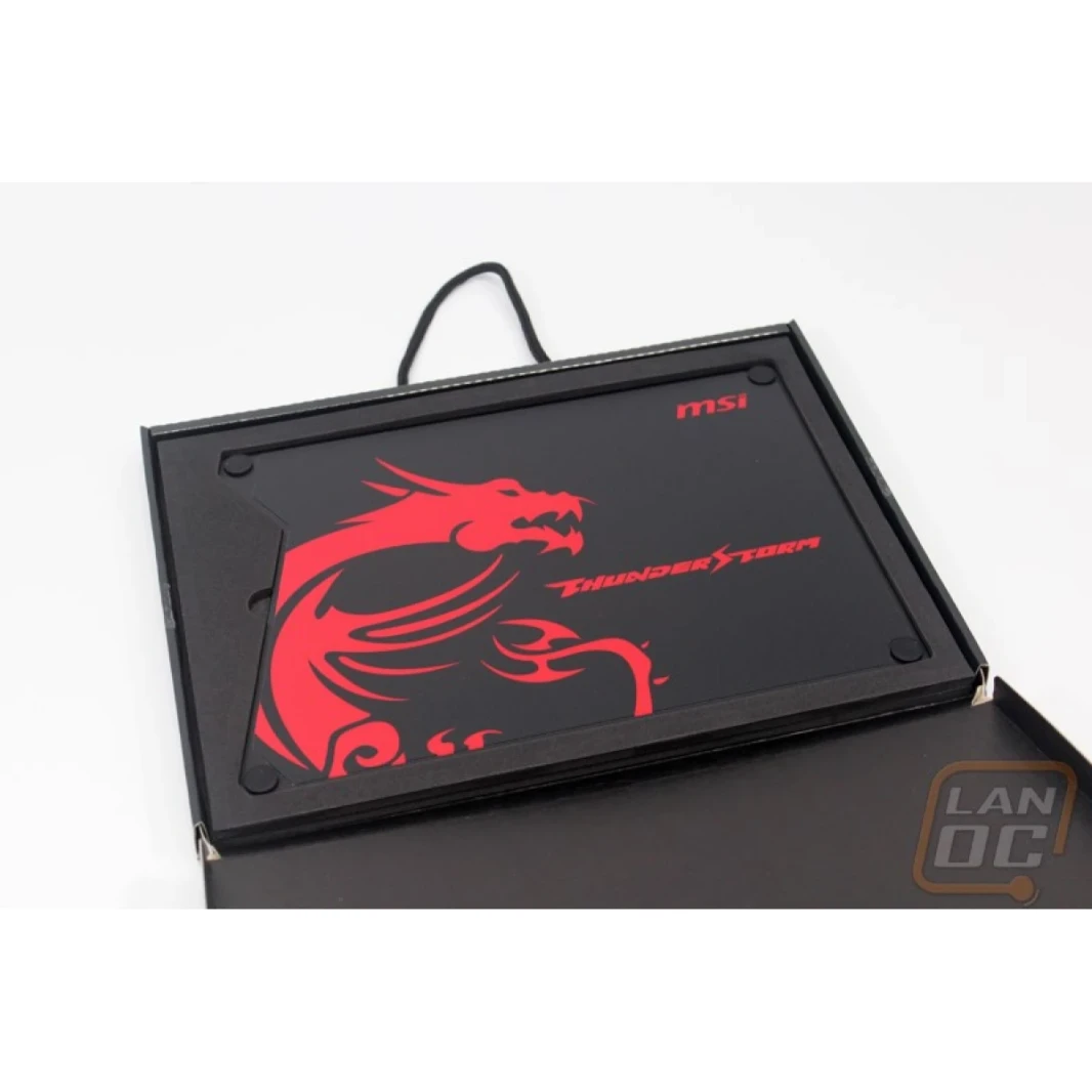 MSI THUNDERSTORM ALUMINIUM  - Gaming Mouse Pad