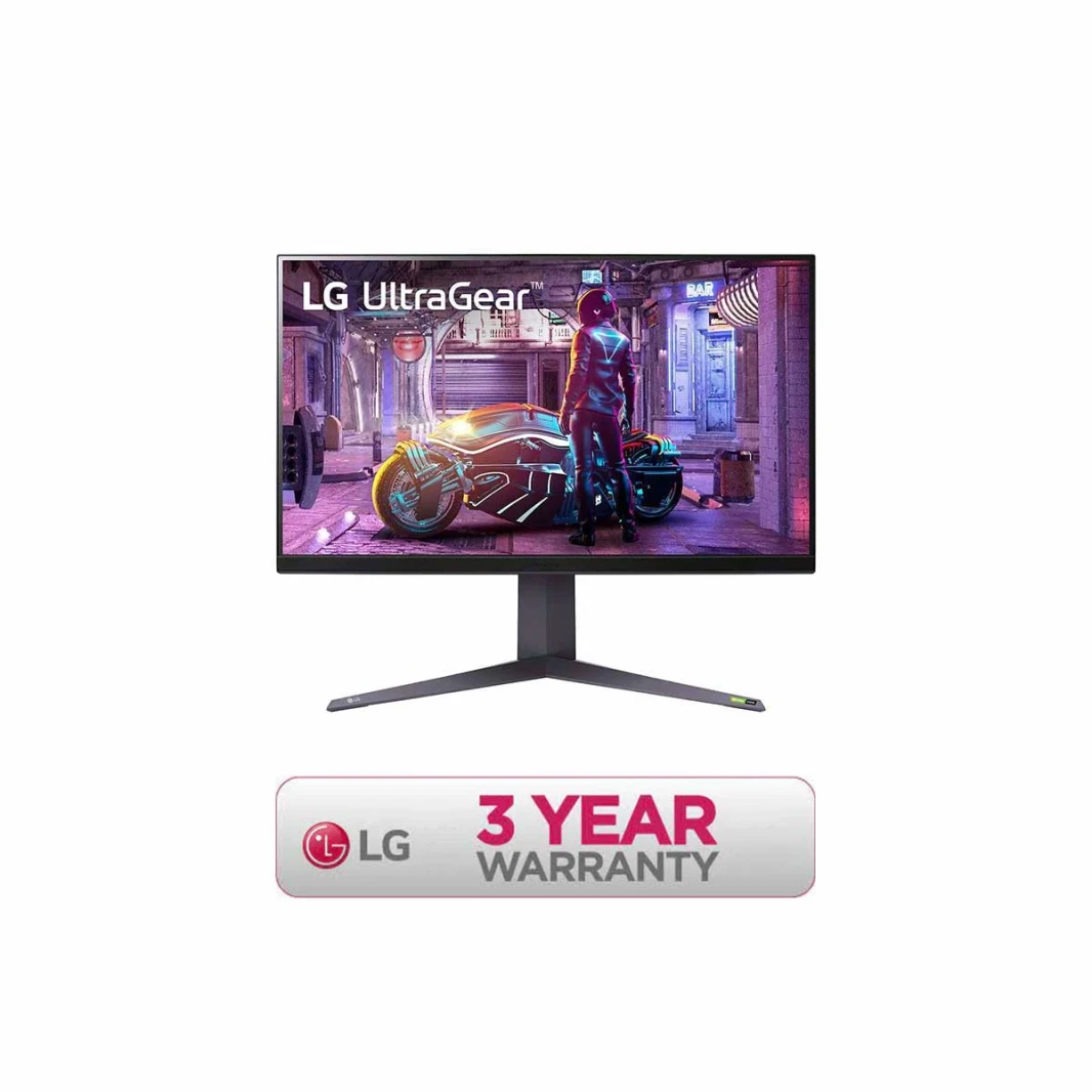 LG 32GQ850-B UltraGear™ QHD Gaming Monitor with 240Hz (O/C 260Hz) Refresh Rate- Gaming Monitor - 3 Years warranty