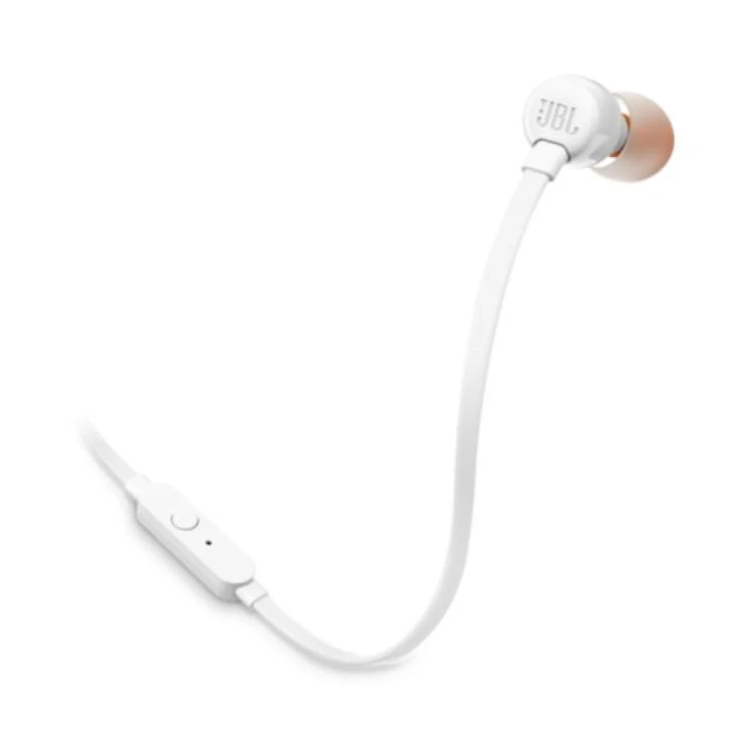 JBL TUNE110 Wired In-Ear Headphones - White