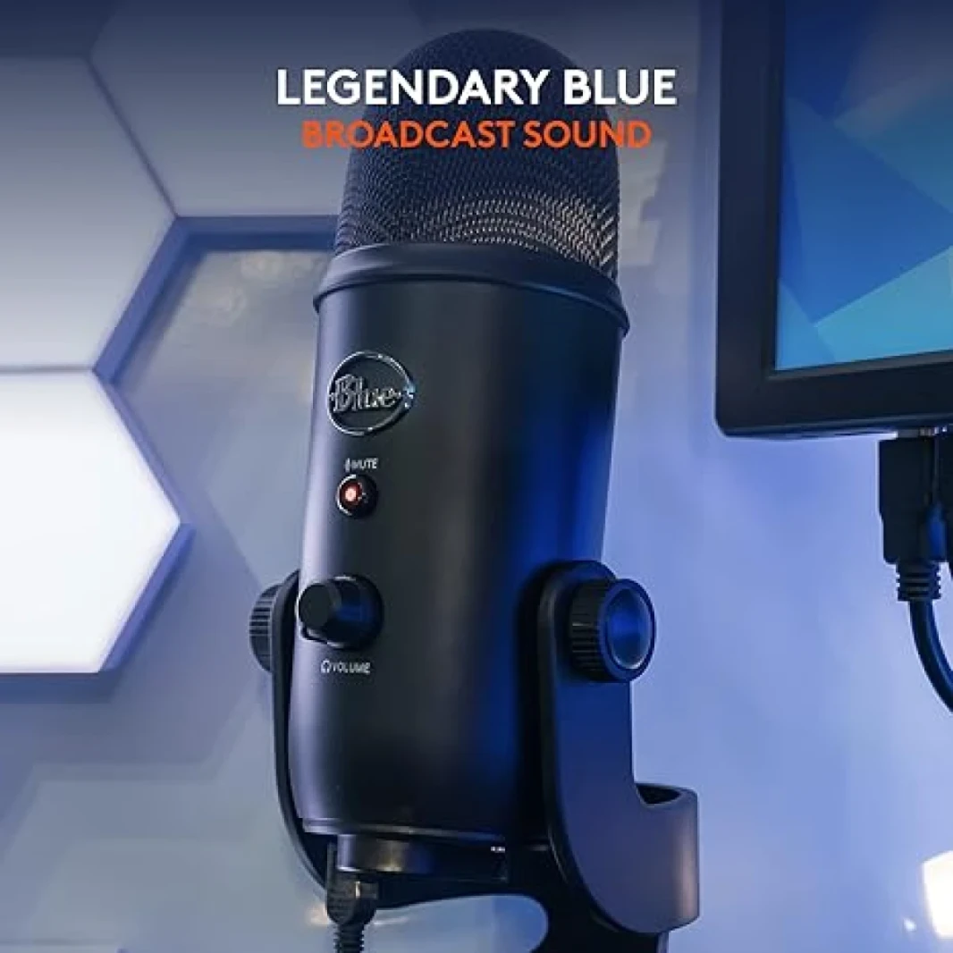 Logitech Yeti Blue USB ميكروفون