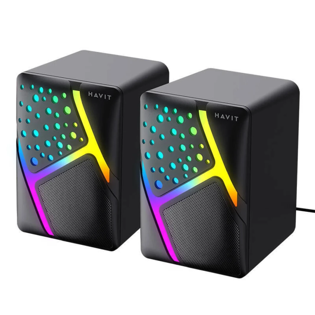 Havit HV-SK763 2.0 RGB USB مكبر صوت أسود