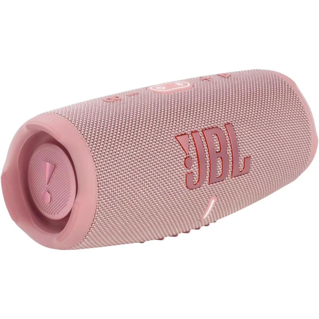 JBL Charge 5 مكبر صوت مضاد للماء مع PowerBank - Pink
