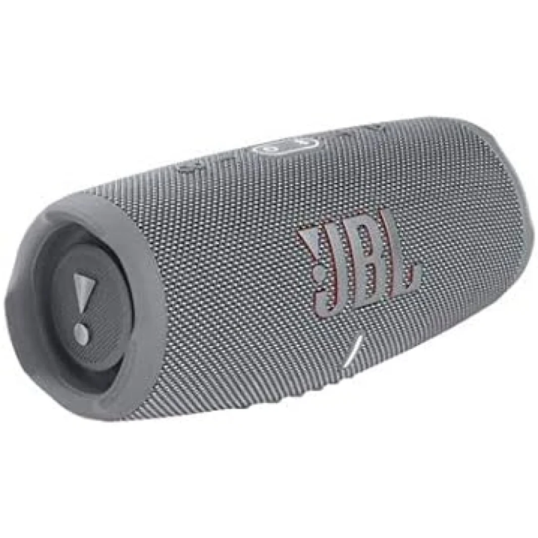 JBL Charge 5 مكبر صوت مضاد للماء مع PowerBank - رمادي