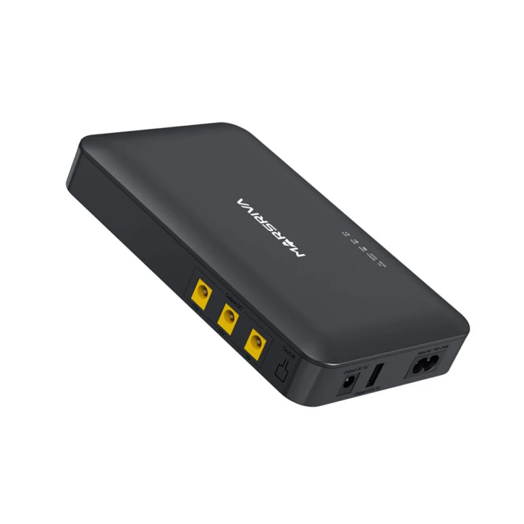 Marsriva KP1 EC 8000mah Mini DC UPS لجهاز التوجيه