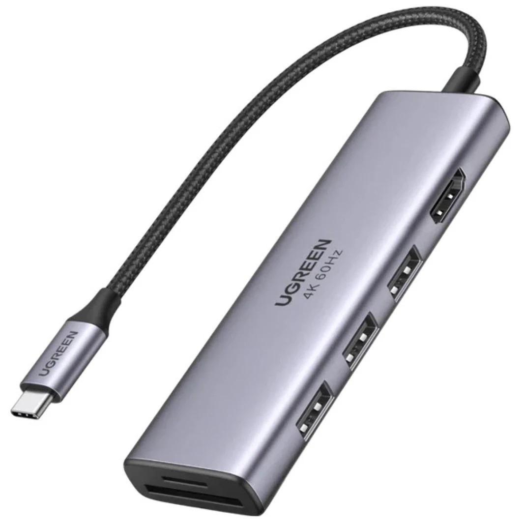 Ugreen 6-in-1 USB C Hub 4K@60Hz