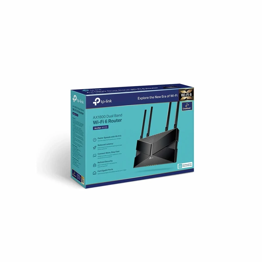 TP-Link Archer AX23 AX1800 Dual Band Gigabit Wi-Fi 6 Router