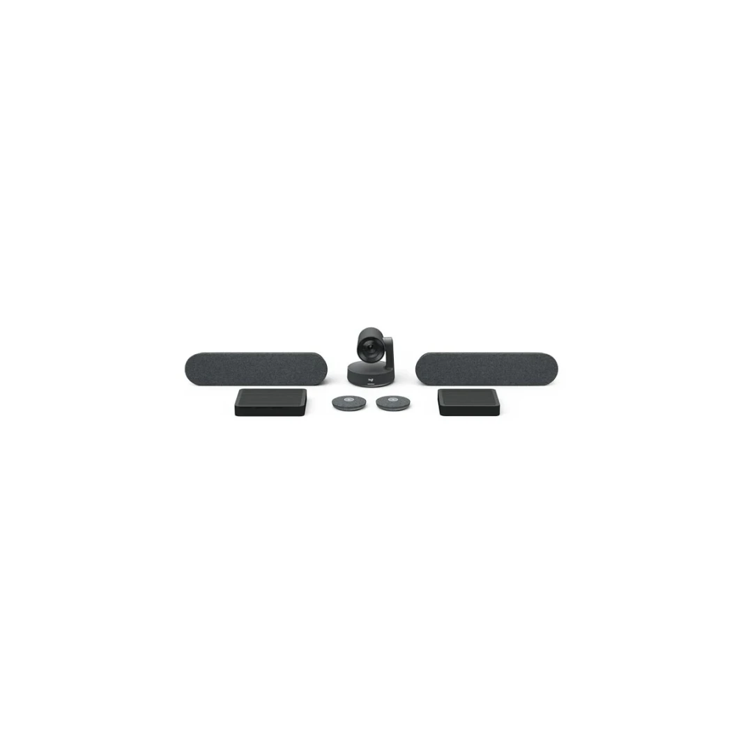 Logitech Conference Rally Plus - نظام مؤتمرات الفيديو المعيارية للغرف الكبيرة