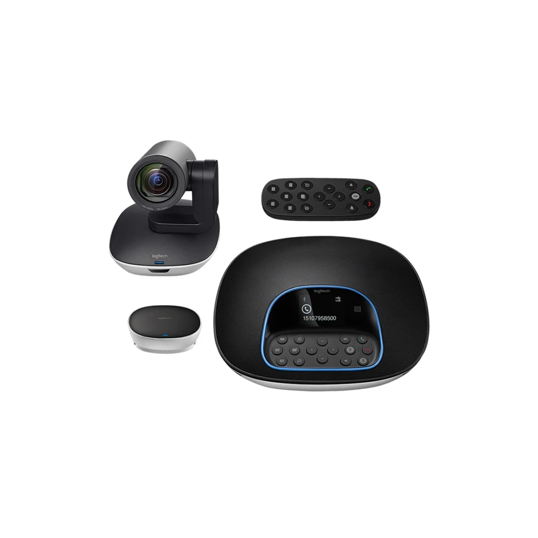 مجموعة مؤتمرات الفيديو Logitech لقاعات اجتماعات من منتصف إلى متوسطة الحجم