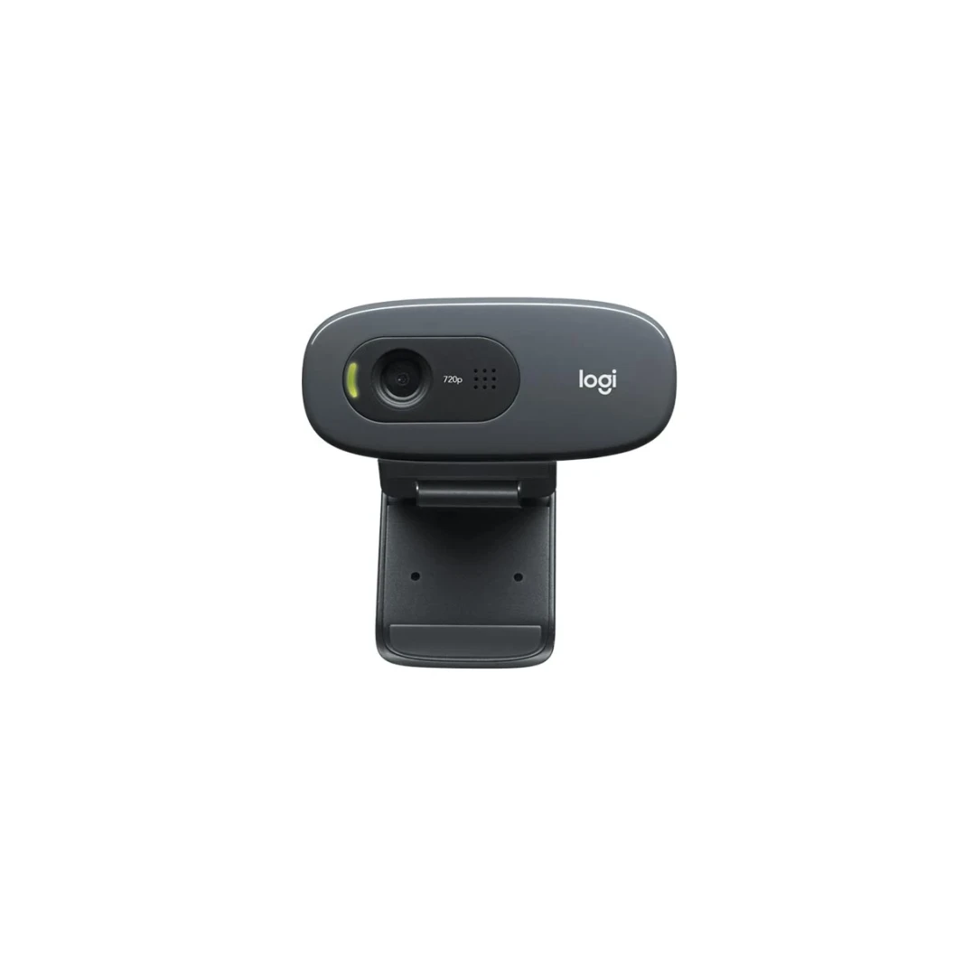 Logitech C270 HD Webcam MIC المدمج ، USB 2.0