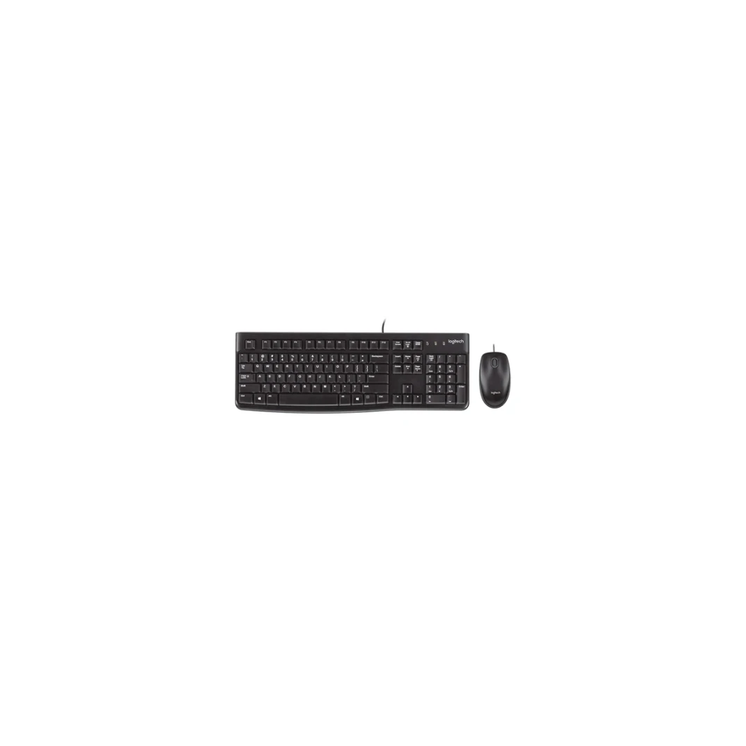 لوحة المفاتيح Logitech MK120 و Mouse Combo Wired