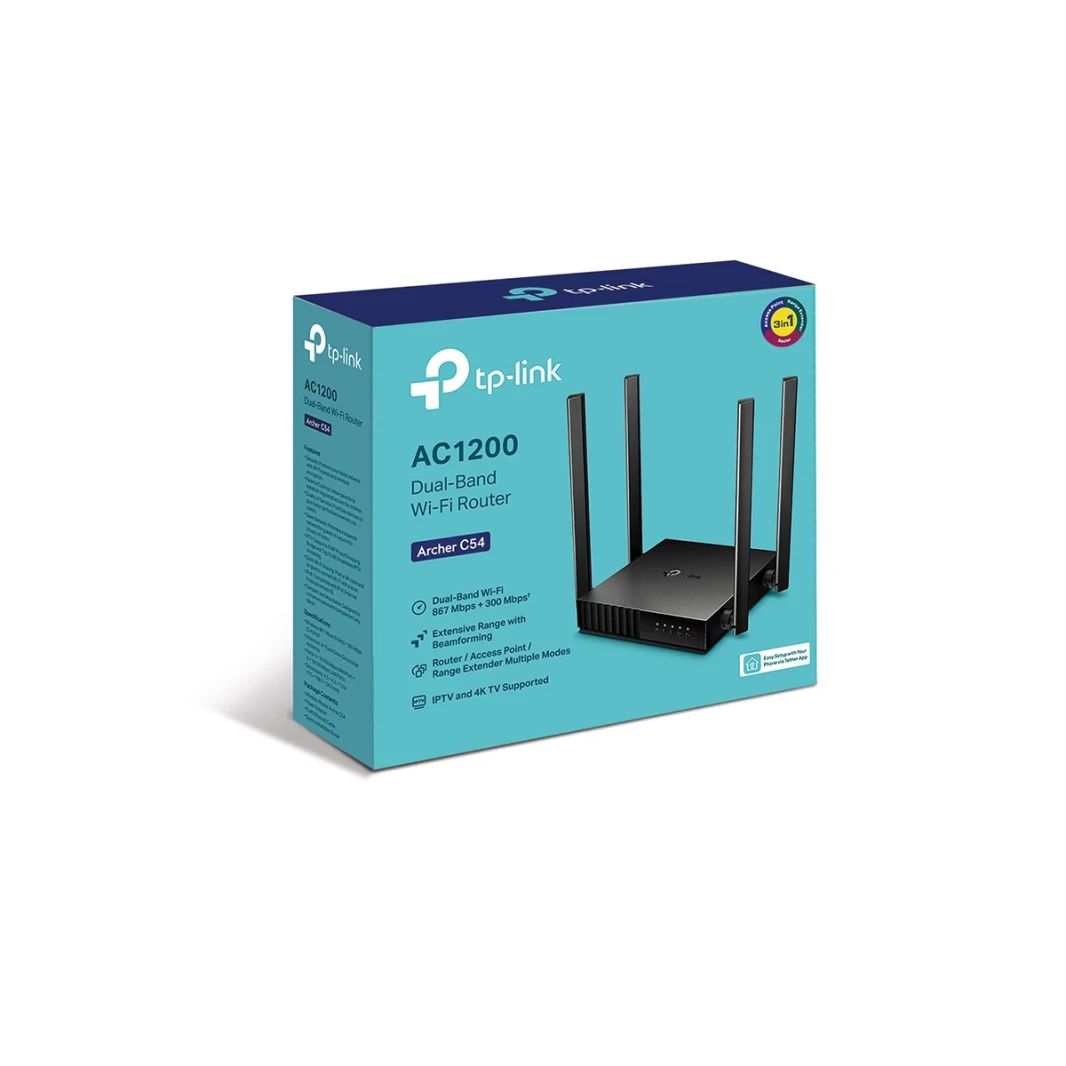 TP-Link Archer C54 AC1200 Dual-Band Wi-Fi Router