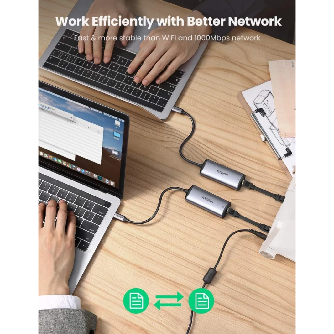 Ugreen USB C Ethernet Adapter 2.5g Gigabit Adapter