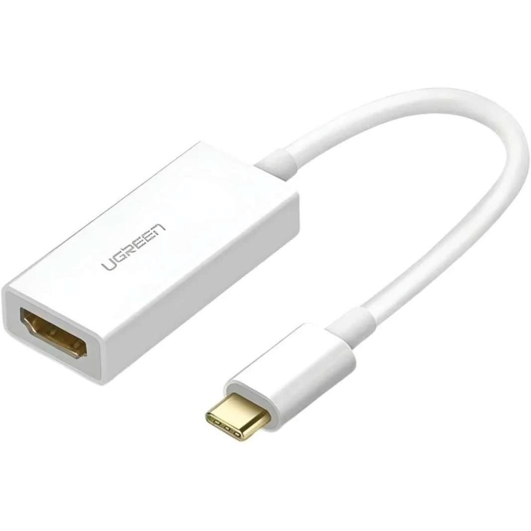 Ugreen USB-C إلى محول HDMI أبيض