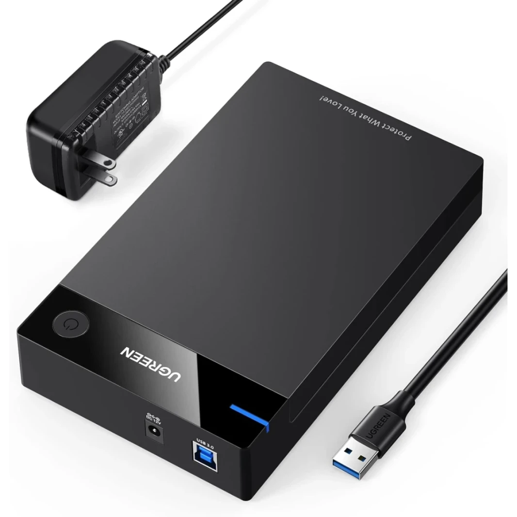 UGREEN External Hard Drive Enclosure for 3.5