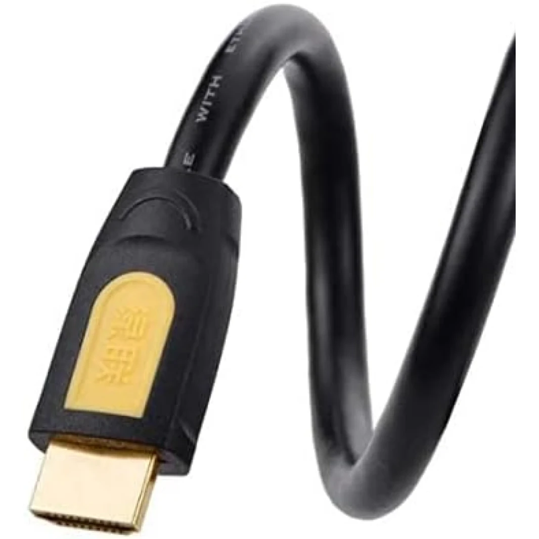 كابل جولة Ugreen HDMI 2M - أصفر/أسود